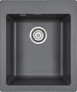 Мойка кухонная Paulmark Kante PM104249-DG графит